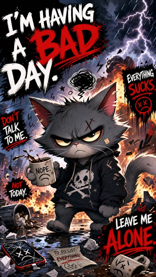 New T-Shirt! – I’m Having A Bad Day!