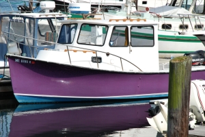 Purple Boat – Friday’s Slightly Late Jigsaw Puzzle