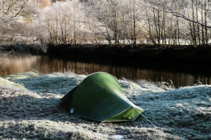 Winter Camping – Saturdays Frosty Daily Jigsaw Puzzle