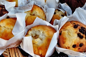 Breakfast At Tiffany’s Muffins – Tuesday’s Daily Jigsaw Puzzle