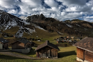 Mountain Village – Saturday’s Daily Jigsaw Puzzle