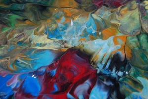 Big Blob Of Paint – Sunday’s Abstract Daily Jigsaw Puzzle