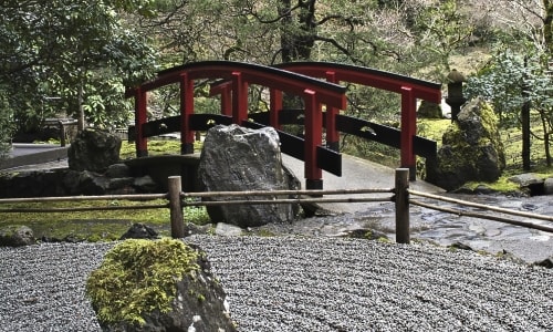 Zen Garden Bridge – Monday’s Tranquil Daily Jigsaw Puzzle