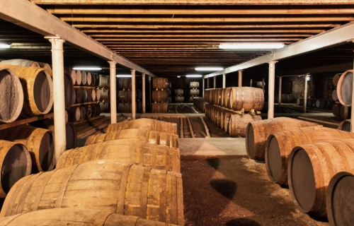 Scotch Whiskey In Barrels – Thursday’s Daily Jigsaw Puzzle