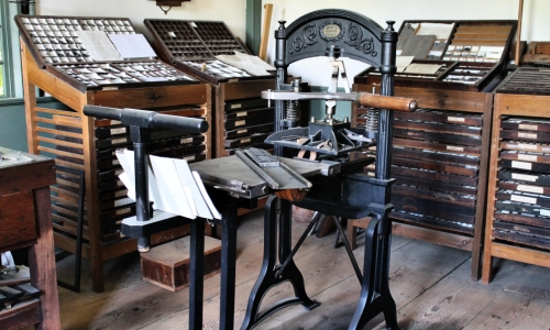 Printing Press – Sunday’s Impressionable Daily Jigsaw Puzzle