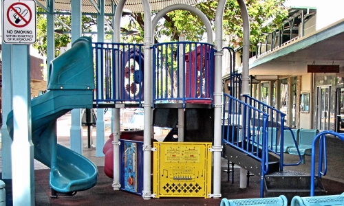 Shopping Mall Playground – Tuesday’s Daily Jigsaw Puzzle