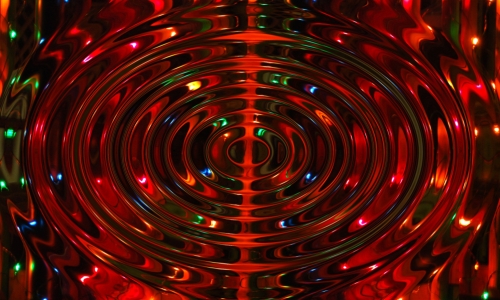Red Ripples – Friday’s Abstract Daily Jigsaw Puzzle