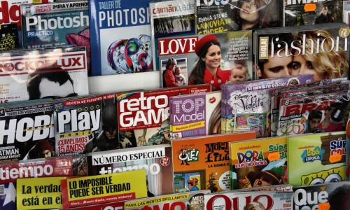 Magazines – Friday’s Reading Material Daily Jigsaw Puzzle
