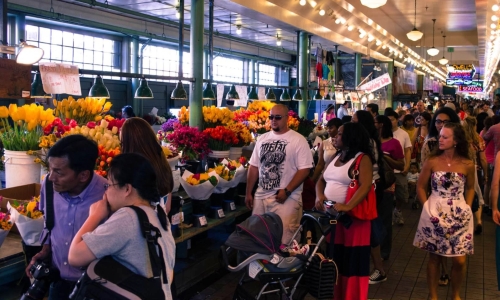 The Flower Market – Sunday’s Crowded Jigsaw Puzzle
