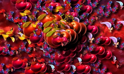 Fruit – Thursday’s Extremely Red Daily Jigsaw Puzzle