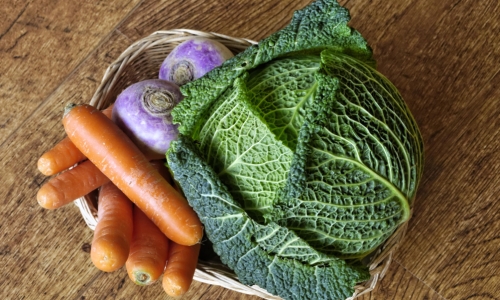 Vegetables – Saturday’s Basket Of Goodies Jigsaw Puzzle