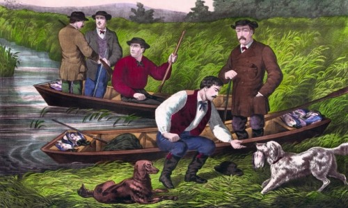 Hunting Dogs – Friday’s Vintage Painting Daily Jigsaw Puzzle
