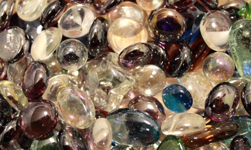 Glass Beads – Tuesday’s Transparent Daily Jigsaw Puzzle