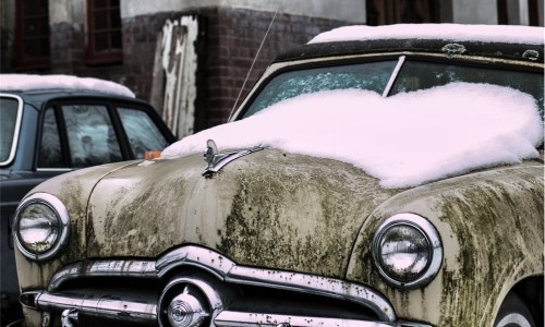 Car In Snow – Friday’s Winter Weather Again Jigsaw Puzzle