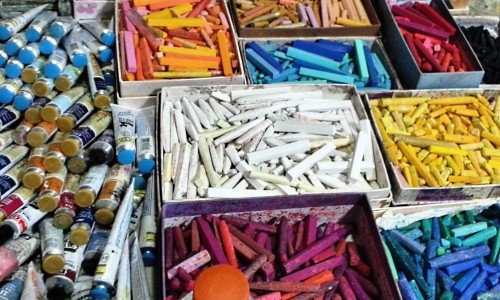 Art Supplies – Sunday’s Creative Tools Daily Jigsaw Puzzle