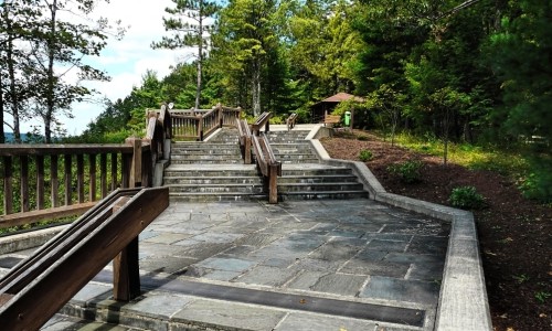 Outdoor Stairs – Thursday’s Uphill Daily Jigsaw Puzzle