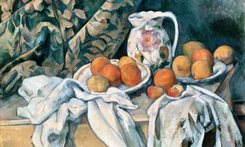 Paul Cézanne – Still Life With a Curtain