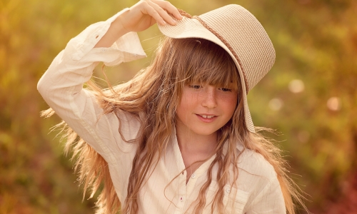 Girl With Hat – Thursday’s Free Jigsaw Puzzle
