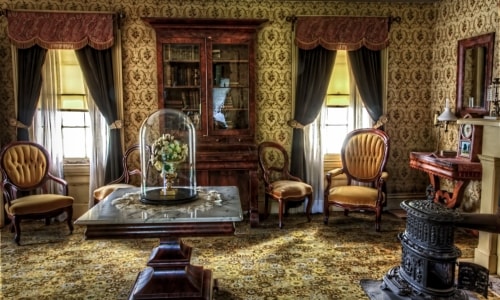 Victorian Living Room – Sunday’s Old Style Jigsaw Puzzle