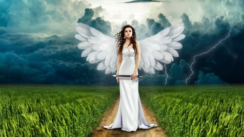 Angel Warrior – Tuesday’s Daily Illustrated Jigsaw Puzzle