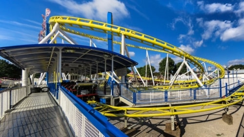 Oktoberfest Roller Coaster: Tuesday’s Up And Down Jigsaw Puzzle