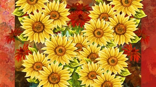 Sunflowers – Tuesday’s Sunny Day Jigsaw Puzzle