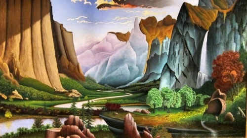 Thursday’s Artistic Free Daily Jigsaw Puzzle – Canyon
