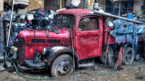Old Coke Truck – Saturday’s Antique Daily Jigsaw Puzzle