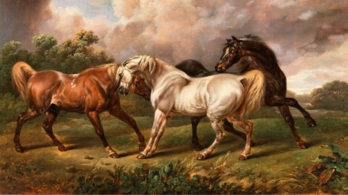 Horses by Charles Towne