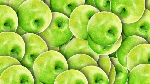Little Green Apples – Monday’s Bright Daily Jigsaw Puzzle