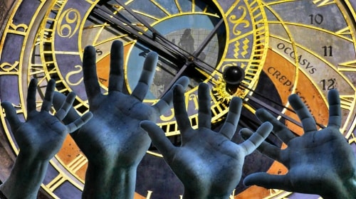 Clock Hands – Saturday’s Sleeping Late Daily Jigsaw Puzzle