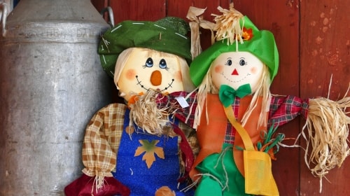 Scarecrows – Wednesday’s Simple Free Daily Jigsaw Puzzle