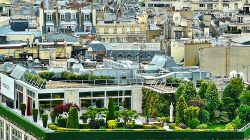 Rooftop Terrace – Saturday’s Daily Jigsaw Puzzle