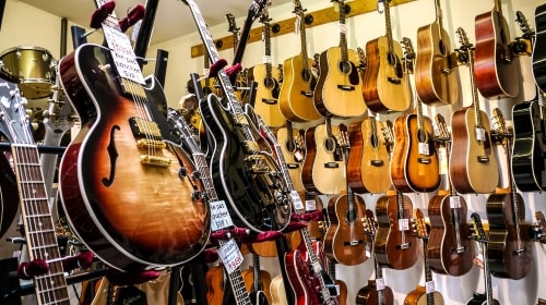 Guitars – Wednesday’s Musical Daily Jigsaw Puzzle