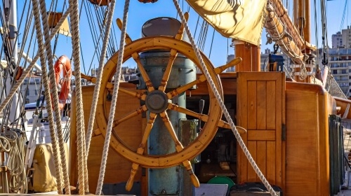 The Helm – Thursday’s Sailing Daily Jigsaw Puzzle