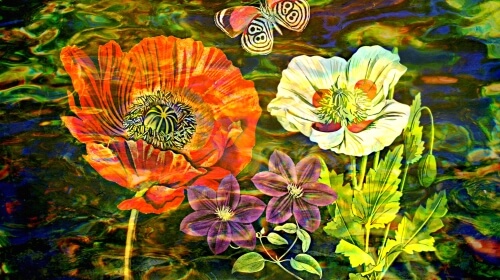 Artistic Flowers – Friday’s Freaky Free Daily Jigsaw Puzzle