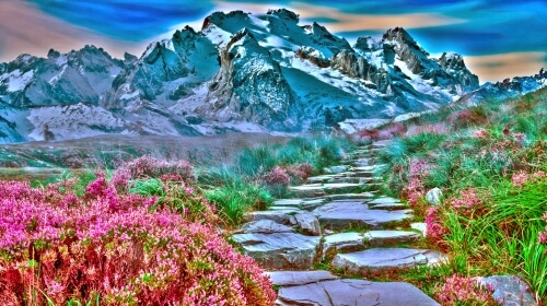 Friday’s Landscape Jigsaw Puzzle – Lets Go For A Walk