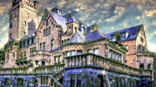 Haunted Castle – Sunday’s Daily Jigsaw Puzzle