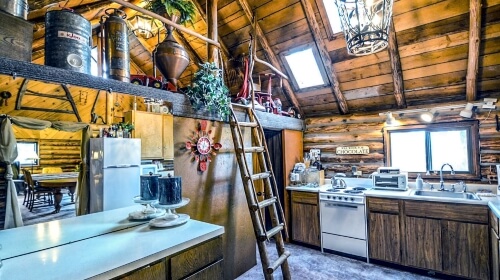 Inside The Log Cabin – Monday’s Free Daily Jigsaw Puzzle