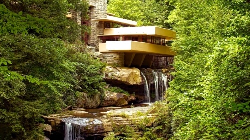 Falling Water – Sunday’s Free Daily Jigsaw Puzzle