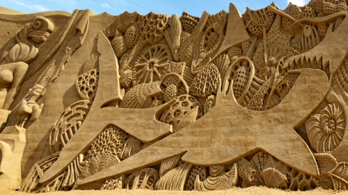 Sand Sculptures – Monday’s Daily Jigsaw Puzzle
