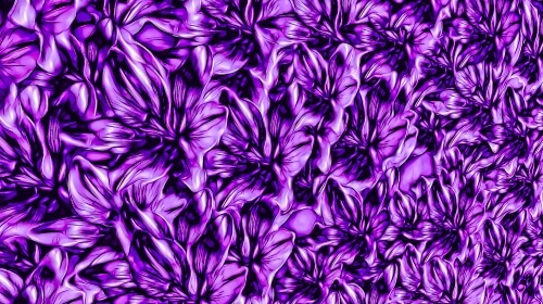 Purple Flowers – Friday’s Really Tough Daily Jigsaw Puzzle