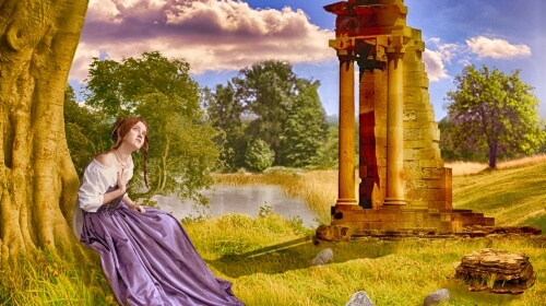 Young Lady – Sunday’s Artistic Daily Jigsaw Puzzle