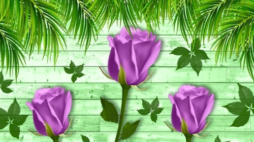 Flowers – Saturday’s Hand Drawn Daily Jigsaw Puzzle