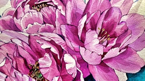 Artistic Flowers – Saturday’s Daily Jigsaw Puzzle