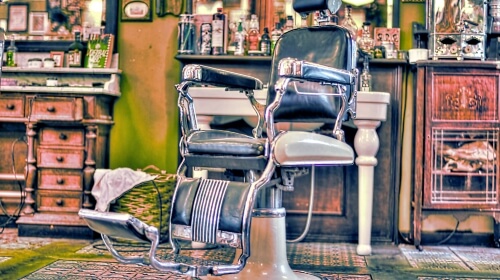 Retro Barber Shop – Monday’s Daily Jigsaw Puzzle