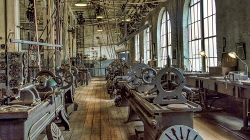 Old Factory – Tuesday’s Daily Jigsaw Puzzle
