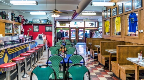 The Local Diner – Tuesday’s Eating Place Jigsaw Puzzle