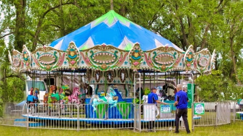 The Carousel – Saturday’s Daily Jigsaw Puzzle