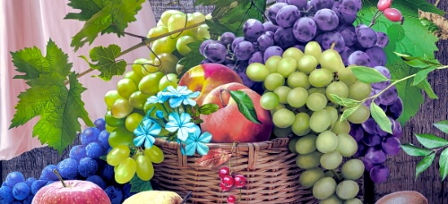 Fruit Still Life – Tuesday’s Daily Jigsaw Puzzle